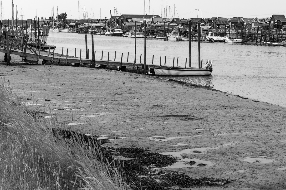 Walberswick Ferry is a seascape photograph by Dean Middleton