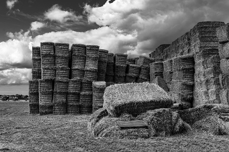 Hay Stack Malfunction is a landscape photograph by Dean Middleton