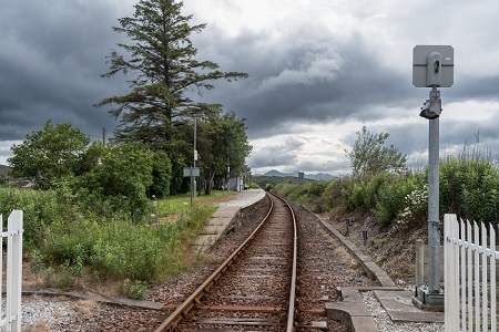 Rail To Nowhere is a landscape photograph by Dean Middleton