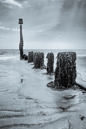 Sand Ripples is a seascape photograph by Dean Middleton