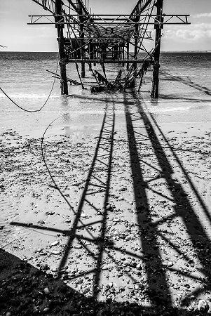 Shadow in the Sand is a Seascape photograph by Dean Middleton